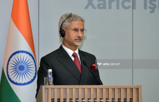 Indian Minister of External Affairs Subrahmanyam Jaishankar