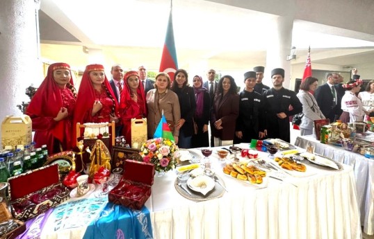 Azerbaijan represented with special stand at UN Day event in Turkmenistan
