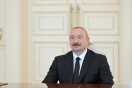 President of Azerbaijan Ilham Aliyev received Minister of External Affairs of India