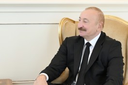 President Ilham Aliyev presented “Istiglal” Order to Farhad Khalilov