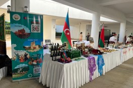 Azerbaijan represented with special stand at UN Day event in Turkmenistan