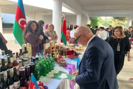 Azerbaijan represented with special stand at UN Day event in Turkmenistan