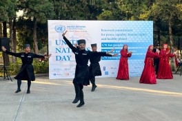 Azerbaijan represented with special stand at UN Day event in Turkmenistan