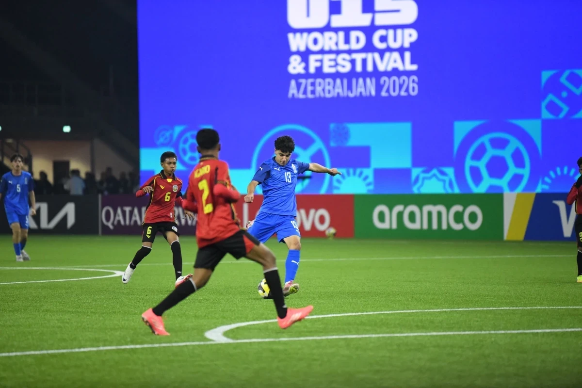 Azerbaijan U-15 national football team makes flying start at World Cup in Baku