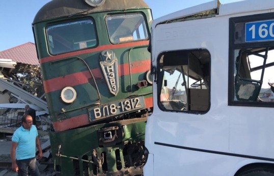 Russia: 6 killed in train-minibus collision in eastern region