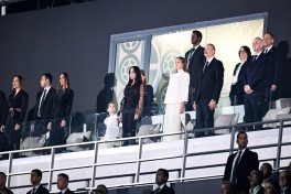 President Ilham Aliyev watched opening ceremony of FIFA U-15 World Cup and Festival-UPDATED-1 -PHOTO 
