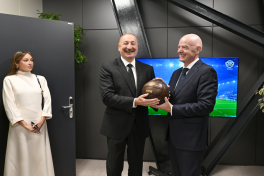 President Ilham Aliyev watched opening ceremony of FIFA U-15 World Cup and Festival-UPDATED-1 -PHOTO 