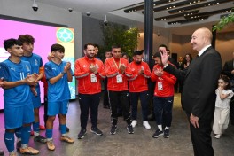 President Ilham Aliyev watched opening ceremony of FIFA U-15 World Cup and Festival-UPDATED-1 -PHOTO 