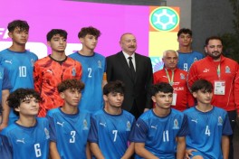 President Ilham Aliyev watched opening ceremony of FIFA U-15 World Cup and Festival-UPDATED-1 -PHOTO 