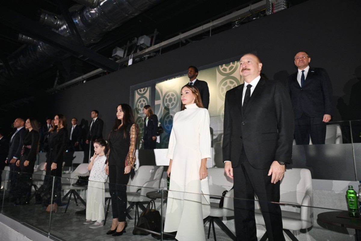 Footage of opening ceremony of inaugural FIFA U-15 World Cup and Festival posted on President Ilham Aliyev