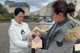 Families of missing Azerbaijanis hold peaceful rallies in Brussels-PHOTO 