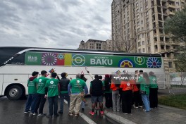 Baku hosts show of support for young footballers from New Caledonia and French Polynesia-PHOTO 