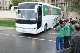 Baku hosts show of support for young footballers from New Caledonia and French Polynesia-PHOTO 