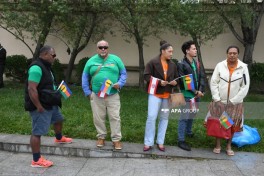 Baku hosts show of support for young footballers from New Caledonia and French Polynesia-PHOTO 