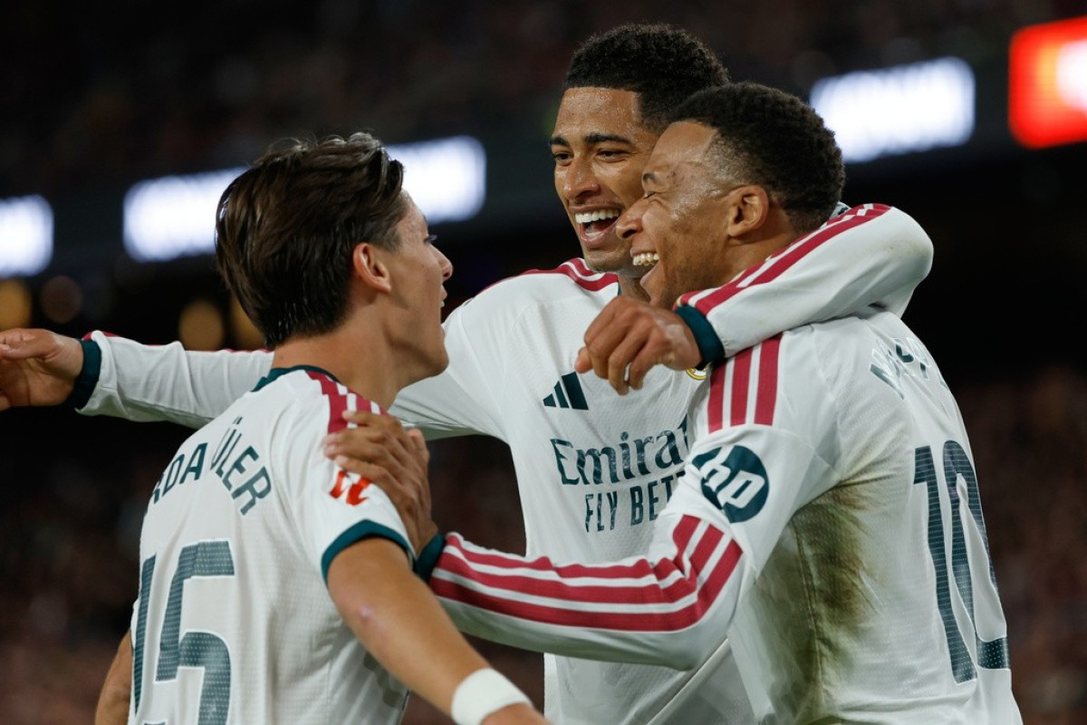 Mbappe’s centurion strike for Madrid ends Barca’s perfect league start