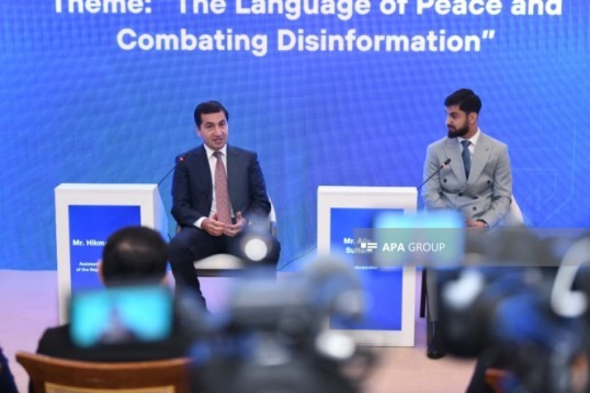 Hikmat Hajiyev: Artificial intelligence and social media make it difficult to find the real truth