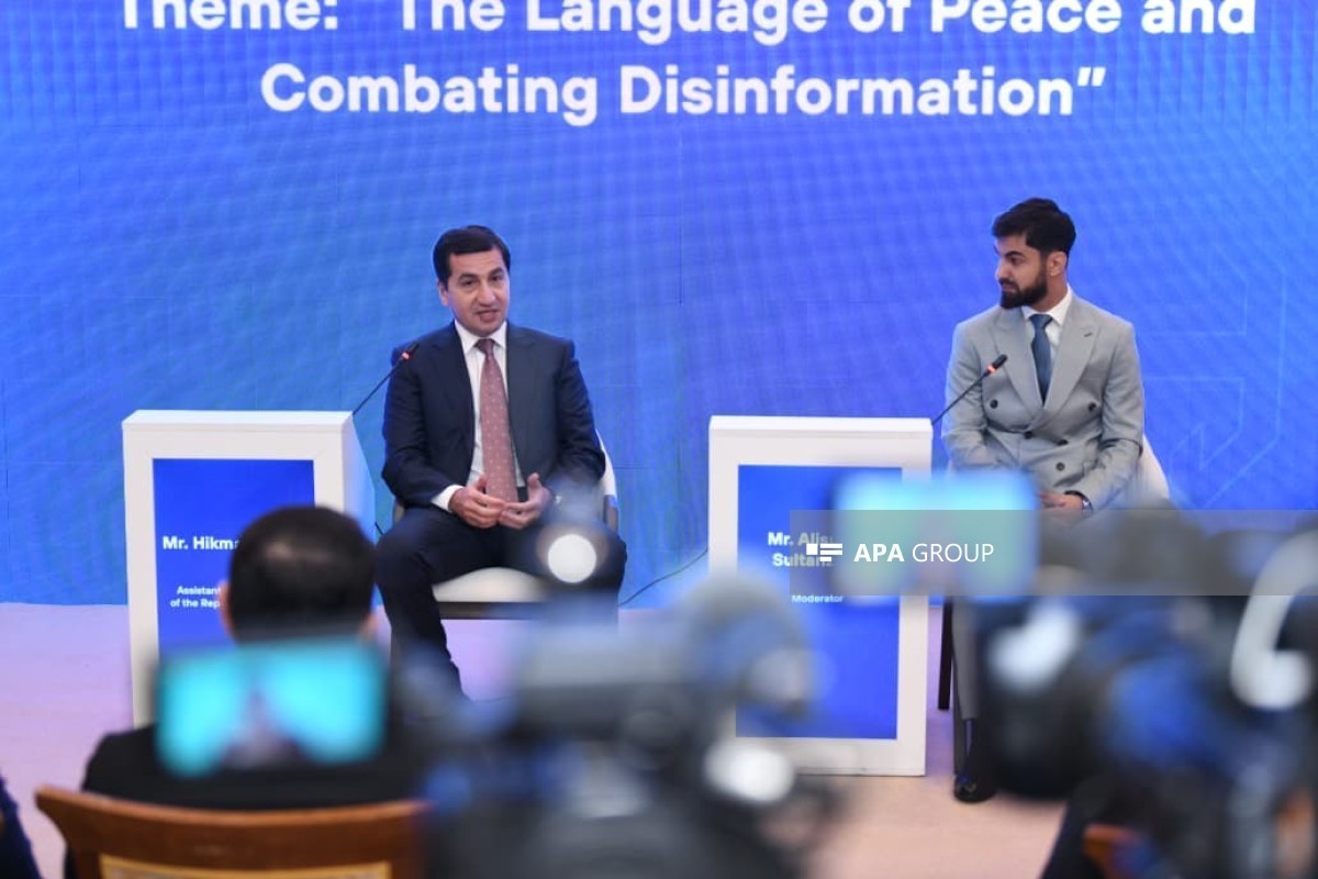 Hikmat Hajiyev, Assistant to the President of Azerbaijan and Head of the Foreign Policy Affairs Department of the Presidential Administration