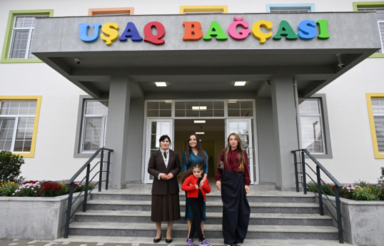 Nursery-kindergarten inaugurated in Goylar village of Shamakhi district