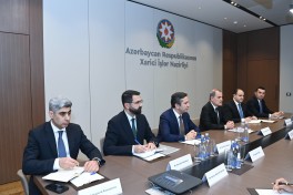Azerbaijani FM Jeyhun Bayramov meets with OIC Secretary-General