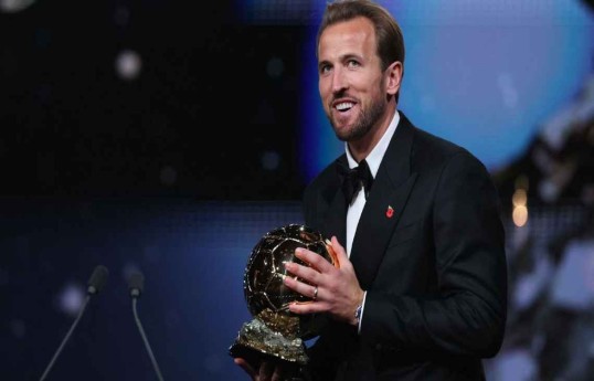 Harry Kane wins 2026 Ballon d'Or