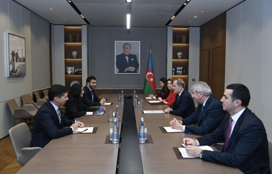 Azerbaijan's FM Jeyhun Bayramov meets with UN Tourism Secretary-General