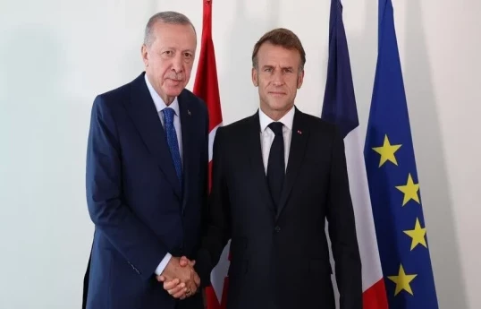 Turkish, French presidents discuss bilateral ties, global issues