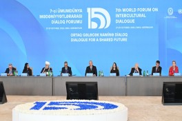President Ilham Aliyev addressed opening of 7th World Forum on Intercultural Dialogue - VIDEO  - UPDATED - 1 