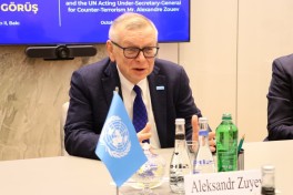 Azerbaijan, UN discuss expanding international cooperation in combating terrorism