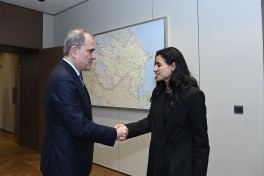 Azerbaijan's FM Jeyhun Bayramov meets with UN Tourism Secretary-General