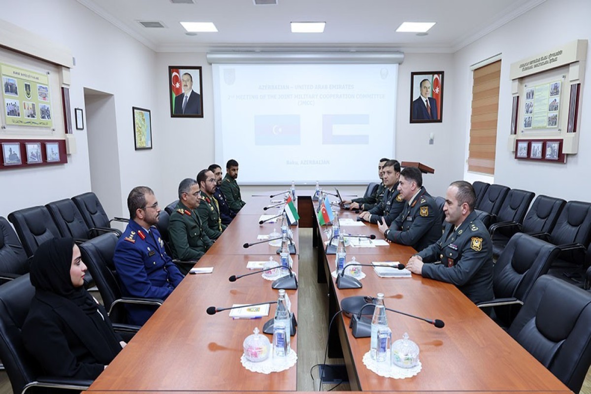 Azerbaijan, UAE hold second meeting of Joint Military Cooperation Committee