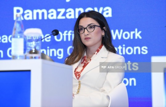 Aydan Ramazanova, representative of the Heydar Aliyev Foundation