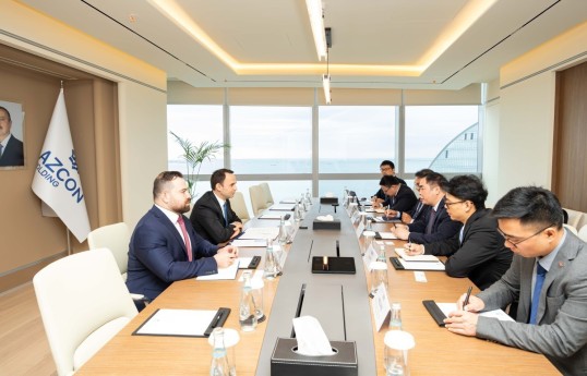 AZCON Holding CEO meets with delegation of China's CRRC Zhuzhou Locomotive