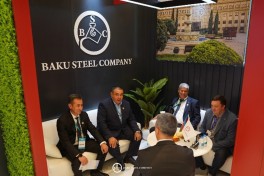 Baku Steel Company showcases product portfolio at exhibition in Turkmenistan - PHOTO 