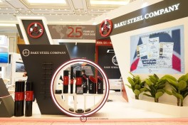 Baku Steel Company showcases product portfolio at exhibition in Turkmenistan - PHOTO 