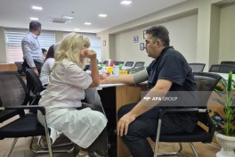 Blood donation campaign held at APA Media Group - PHOTO 