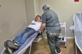Blood donation campaign held at APA Media Group - PHOTO 