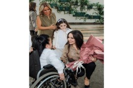 Leyla Aliyeva and Arzu Aliyeva attend concert as part of "Aria of Paradise" project