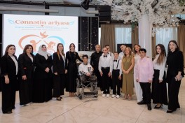 Leyla Aliyeva and Arzu Aliyeva attend concert as part of "Aria of Paradise" project