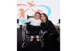 Leyla Aliyeva and Arzu Aliyeva attend concert as part of "Aria of Paradise" project