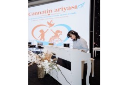 Leyla Aliyeva and Arzu Aliyeva attend concert as part of "Aria of Paradise" project