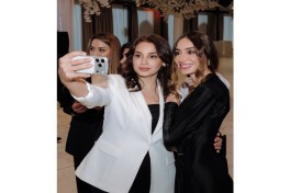 Leyla Aliyeva and Arzu Aliyeva attend concert as part of "Aria of Paradise" project