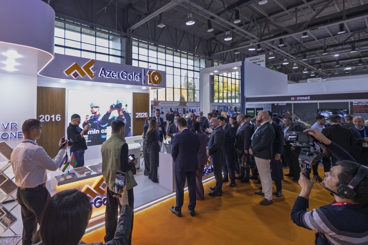 AzerGold participates in 20th International MiningMetals exhibition - <span class="red_color">PHOTO