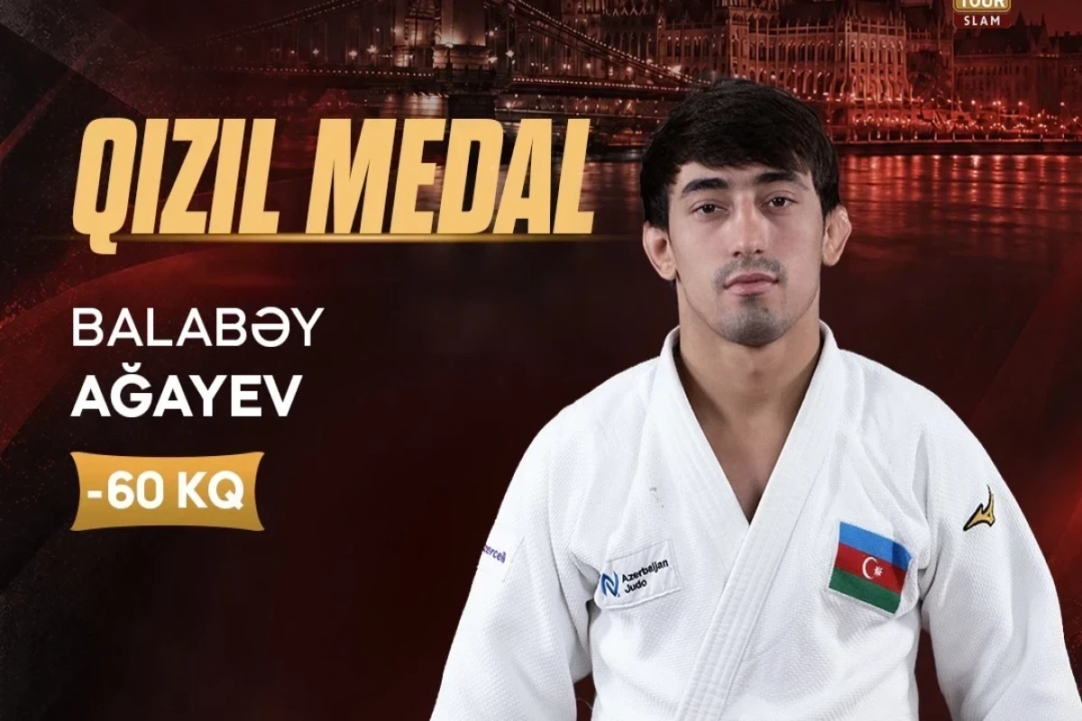 Azerbaijani judoka wins gold at Abu Dhabi Grand Slam