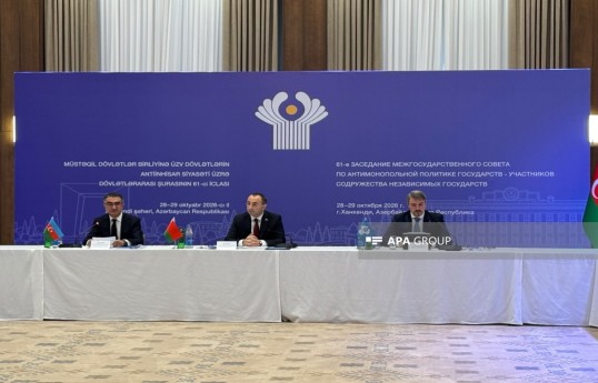 Khankendi hosts 61st meeting of CIS Interstate Council for Antimonopoly Policy - PHOTO 