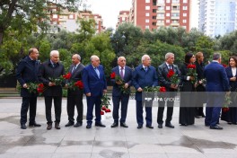 Members of the Azerbaijan-Türkiye Interparliamentary Relations Working Group visited Atatürk's statue