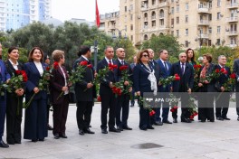 Members of the Azerbaijan-Türkiye Interparliamentary Relations Working Group visited Atatürk's statue