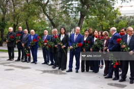 Members of the Azerbaijan-Türkiye Interparliamentary Relations Working Group visited Atatürk's statue