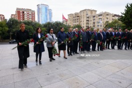 Members of the Azerbaijan-Türkiye Interparliamentary Relations Working Group visited Atatürk's statue