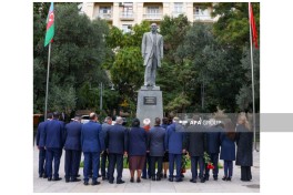 Members of the Azerbaijan-Türkiye Interparliamentary Relations Working Group visited Atatürk's statue