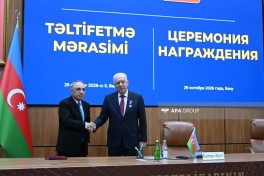 Russian Prosecutor General awarded Azerbaijan Prosecutor's Office anniversary medal